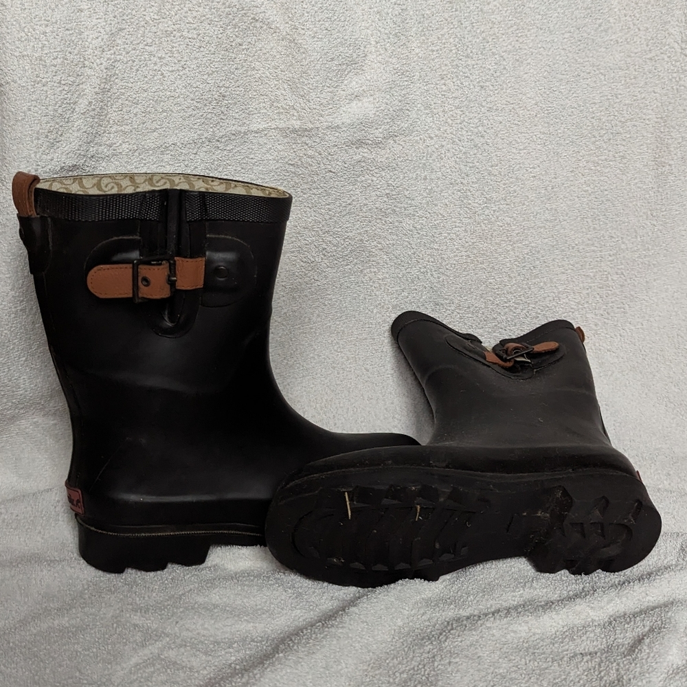 Chooka women's rain boot, size 7 women's, black